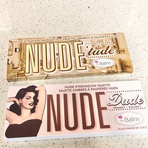 The Balm Nude’tude & Nude’dude vol 2 palette Lot